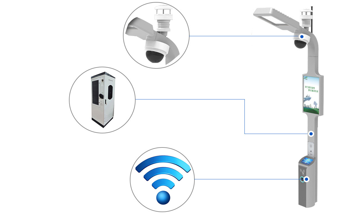 智慧路燈桿產(chǎn)品細節(jié)